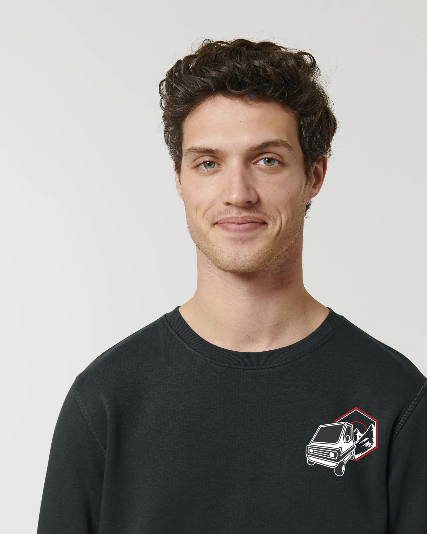 SWEAT-SHIRT À COL ROND BRODÉ - PROJET JDM